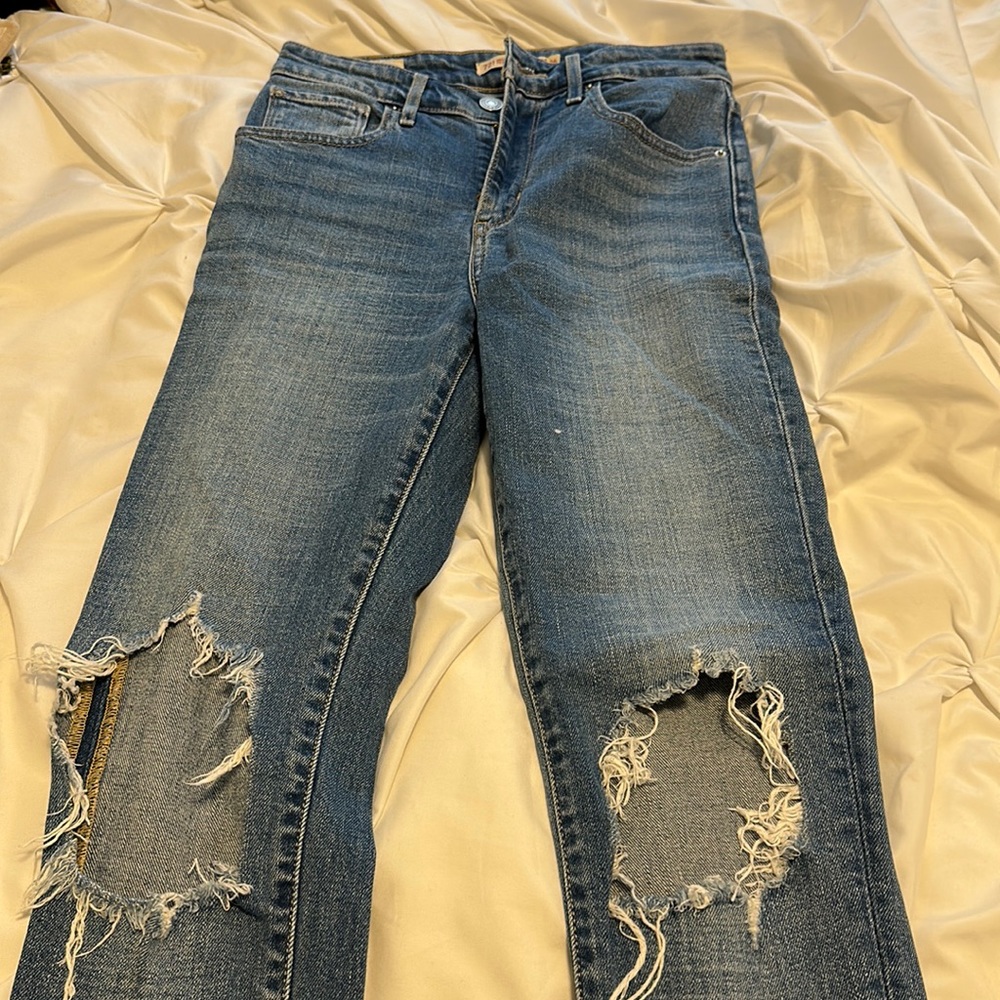 Levis Highrise Skinny